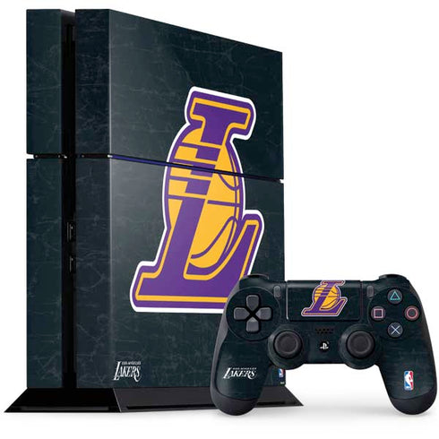 NBA Los Angeles Lakers Secondary Logo PlayStation PS4 Skins