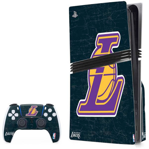 NBA Los Angeles Lakers Secondary Logo PlayStation PS5 Skins