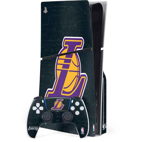 NBA Los Angeles Lakers Secondary Logo PlayStation PS5 Skins