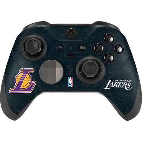 NBA Los Angeles Lakers Secondary Logo Xbox Elite Wireless Controller Series 2 Skin