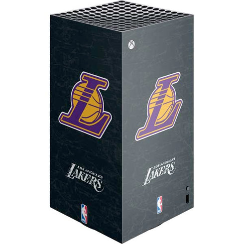 NBA Los Angeles Lakers Secondary Logo XBox Series X Digital Edition Console Skin