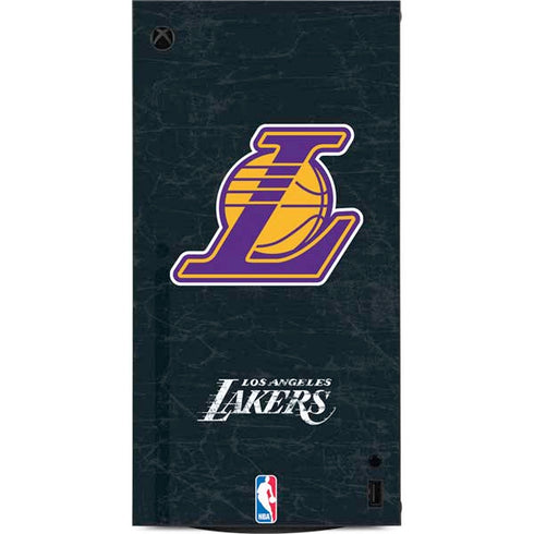 NBA Los Angeles Lakers Secondary Logo XBox Series X Digital Edition Console Skin