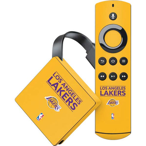 NBA Los Angeles Lakers Standard - Gold Amazon Fire TV Skin