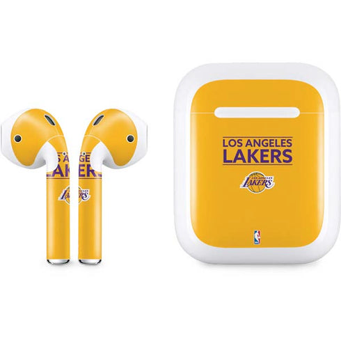 NBA Los Angeles Lakers Standard - Gold Apple AirPods Skin