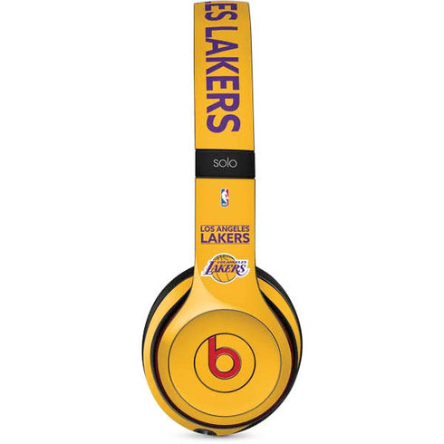 NBA Los Angeles Lakers Standard - Gold Beats Solo 3 Wireless Skin
