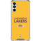NBA Los Angeles Lakers Standard - Gold Galaxy A13 5G Clear Case