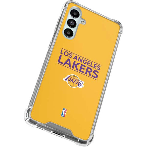 NBA Los Angeles Lakers Standard - Gold Galaxy A16 5G Clear Case