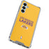NBA Los Angeles Lakers Standard - Gold Galaxy A16 5G Clear Case