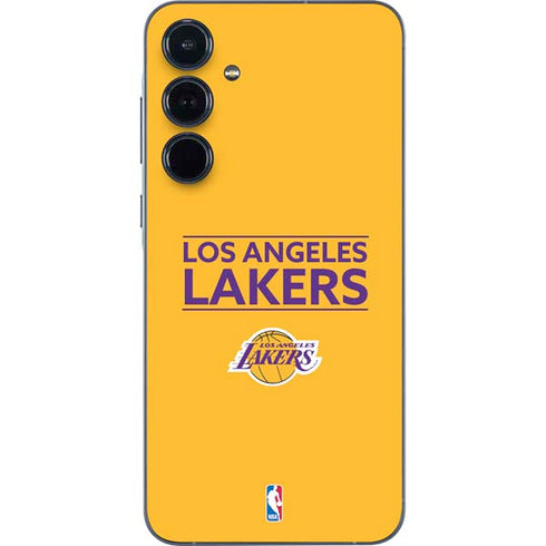 NBA Los Angeles Lakers Standard - Gold Galaxy A35 5G Skin