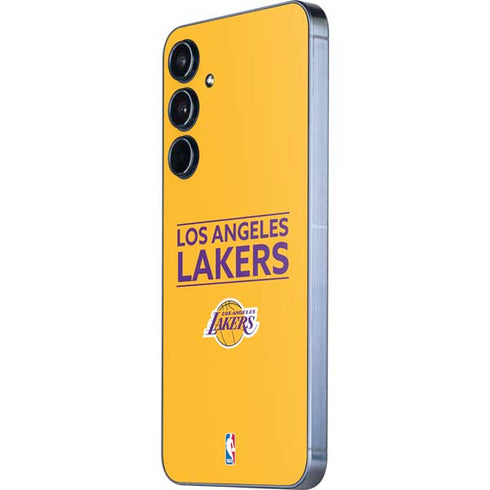 NBA Los Angeles Lakers Standard - Gold Galaxy A35 5G Skin