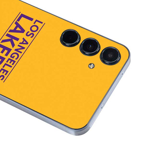 NBA Los Angeles Lakers Standard - Gold Galaxy A36 5G Skin