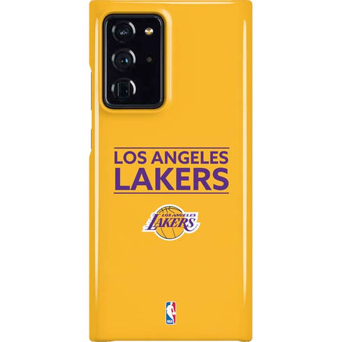 NBA Los Angeles Lakers Standard - Gold Galaxy Cases