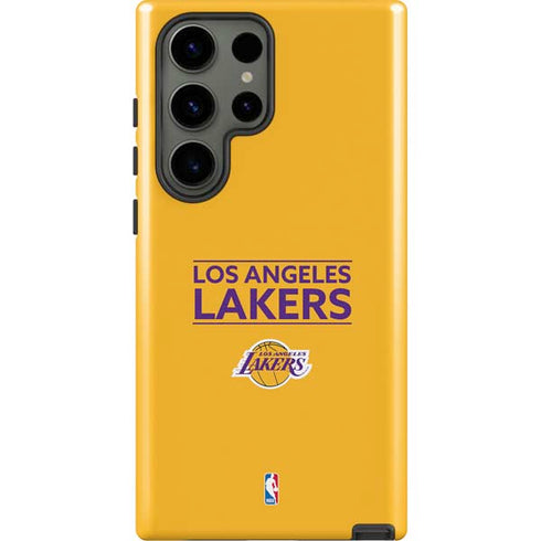 NBA Los Angeles Lakers Standard - Gold Galaxy S23 Ultra Pro Case