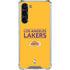 NBA Los Angeles Lakers Standard - Gold Galaxy S24 FE Clear Case