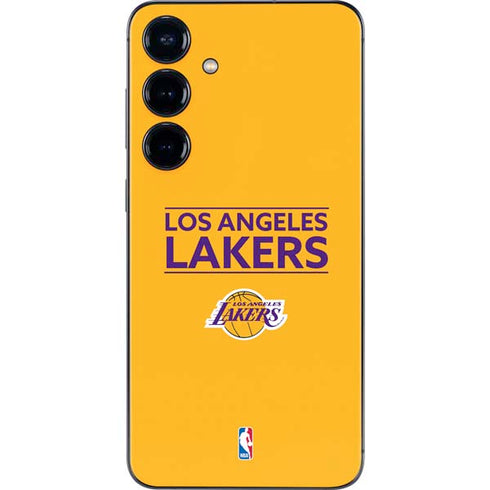 NBA Los Angeles Lakers Standard - Gold Galaxy S25 Plus Skin