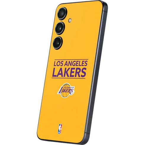 NBA Los Angeles Lakers Standard - Gold Galaxy S25 Plus Skin