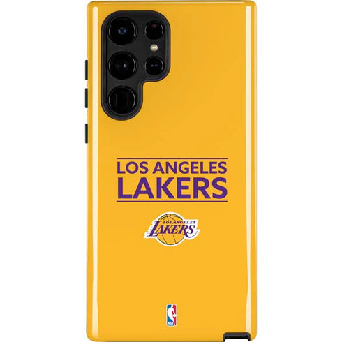 NBA Los Angeles Lakers Standard - Gold Galaxy S25 Ultra Impact Case