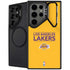 NBA Los Angeles Lakers Standard - Gold Galaxy S24 Ultra Kickstand Case