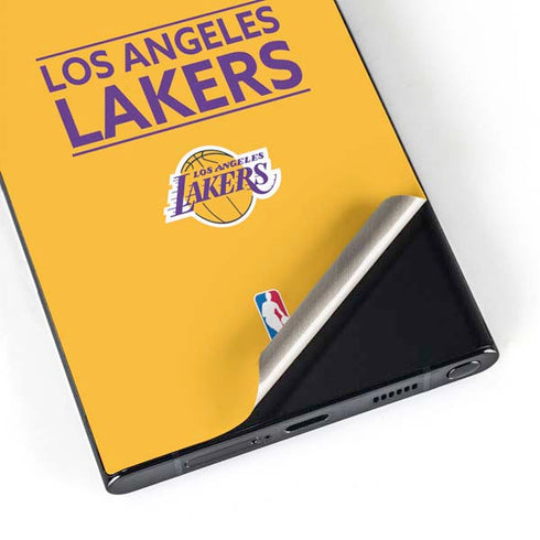NBA Los Angeles Lakers Standard - Gold Galaxy S24 Ultra Skin