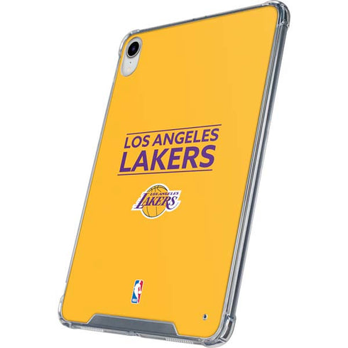 NBA Los Angeles Lakers Standard - Gold iPad 11th Gen (2025) Clear Case