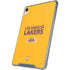 NBA Los Angeles Lakers Standard - Gold iPad 11th Gen (2025) Clear Case
