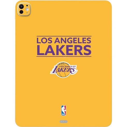 NBA Los Angeles Lakers Standard - Gold iPad Pro 13in M4 (2024) Skin