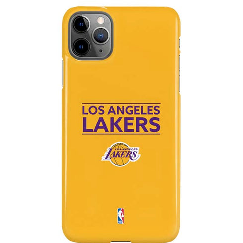 NBA Los Angeles Lakers Standard - Gold iPhone Cases