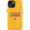 NBA Los Angeles Lakers Standard - Gold iPhone 15 Impact Case