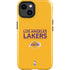 NBA Los Angeles Lakers Standard - Gold iPhone 15 Impact Case