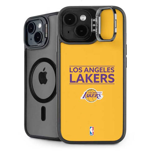 NBA Los Angeles Lakers Standard - Gold iPhone 15 Plus Kickstand Case