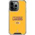 NBA Los Angeles Lakers Standard - Gold iPhone 16 Pro Clear Case