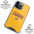 NBA Los Angeles Lakers Standard - Gold iPhone 16 Pro Clear Case