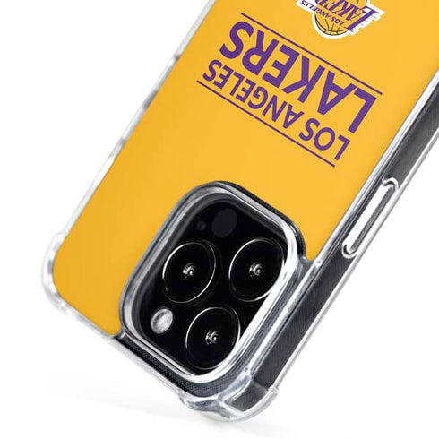 NBA Los Angeles Lakers Standard - Gold iPhone 16 Pro MagSafe Case