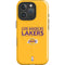 NBA Los Angeles Lakers Standard - Gold iPhone 16 Pro Max Magsafe Impact Case