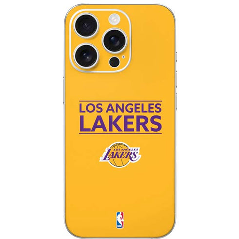 NBA Los Angeles Lakers Standard - Gold iPhone 16 Pro Skin