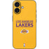 NBA Los Angeles Lakers Standard - Gold iPhone 16 Skin
