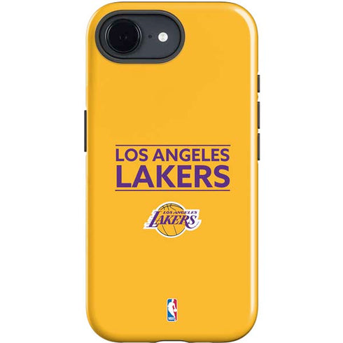 NBA Los Angeles Lakers Standard - Gold iPhone 16e Impact Case