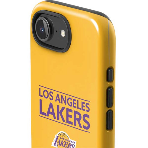 NBA Los Angeles Lakers Standard - Gold iPhone 16e Impact Case