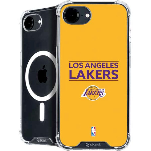 NBA Los Angeles Lakers Standard - Gold iPhone 16e MagSafe Case