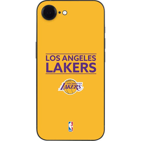 NBA Los Angeles Lakers Standard - Gold iPhone 16e Skin
