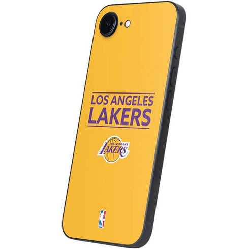 NBA Los Angeles Lakers Standard - Gold iPhone 16e Skin