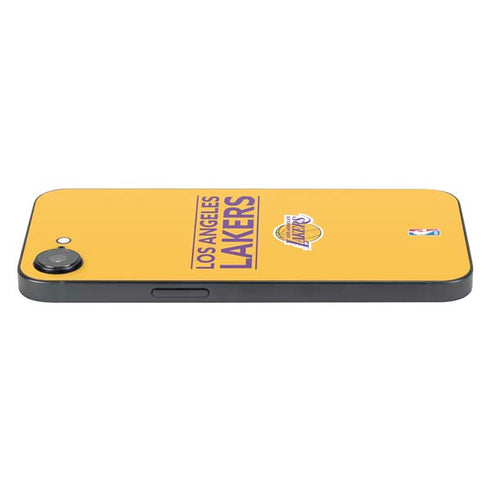 NBA Los Angeles Lakers Standard - Gold iPhone 16e Skin
