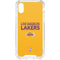 NBA Los Angeles Lakers Standard - Gold iPhone XS Clear Case