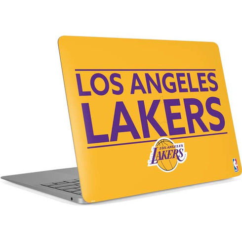NBA Los Angeles Lakers Standard - Gold Apple MacBook Air Skin