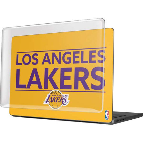NBA Los Angeles Lakers Standard - Gold MacBook Pro 14in (2021-24) Case plus Skin