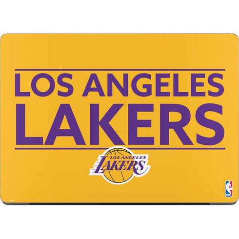 NBA Los Angeles Lakers Standard - Gold Apple MacBook Pro 14-inch Skin