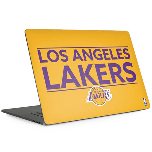 NBA Los Angeles Lakers Standard - Gold MacBook Skins