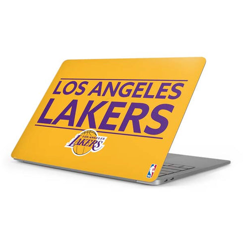 NBA Los Angeles Lakers Standard - Gold Apple MacBook Pro 16-inch Skin