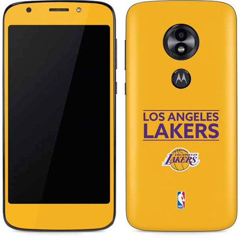 NBA Los Angeles Lakers Standard - Gold Moto E5 Play Skin