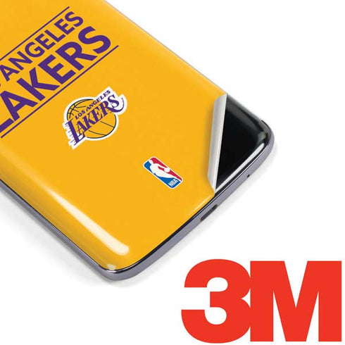 NBA Los Angeles Lakers Standard - Gold Moto E5 Plus Skin